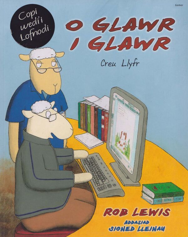 A picture of 'O Glawr i Glawr - Creu Llyfr' by Rob Lewis